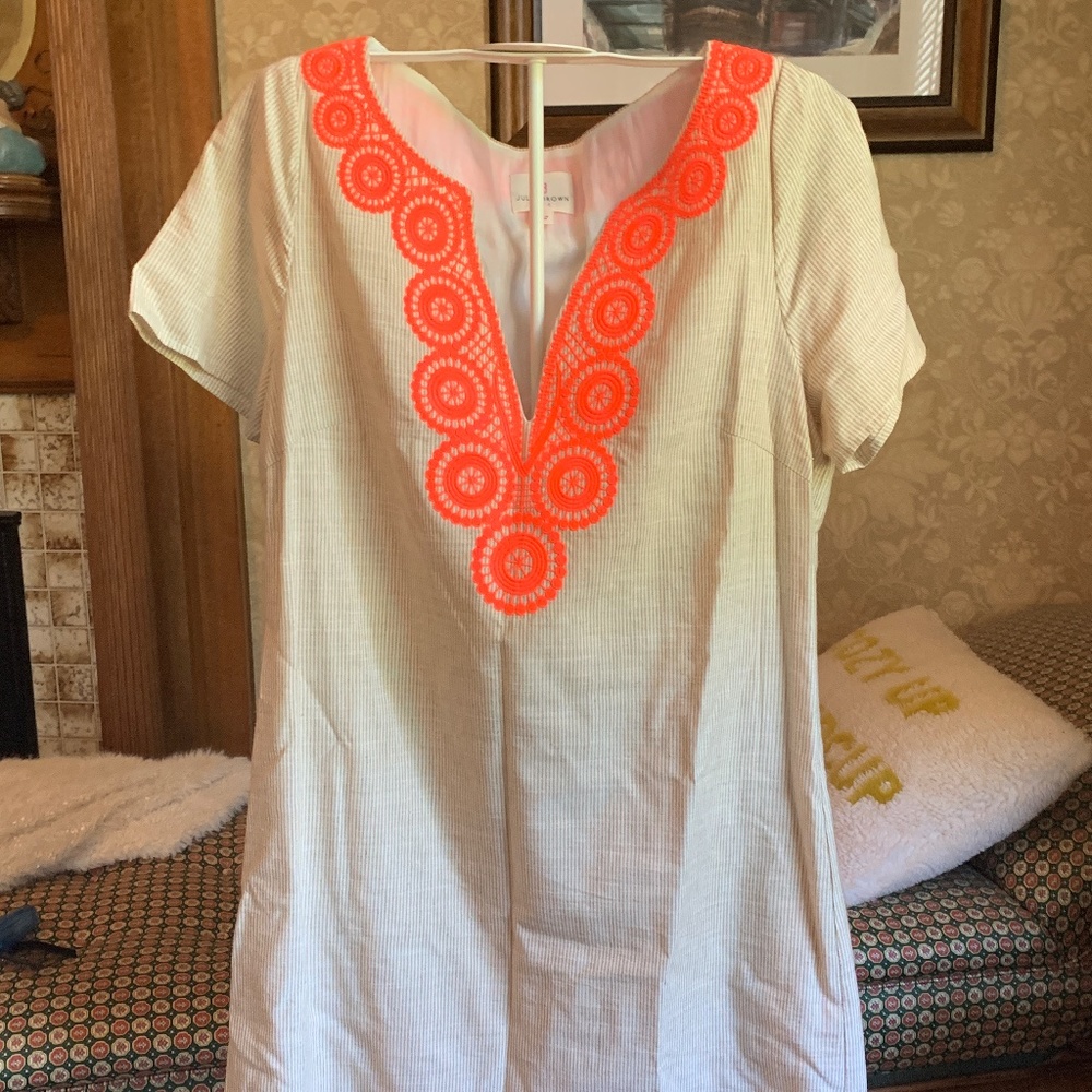 Julie Brown NYC shift dress. Maybe worn twice. Retail 140